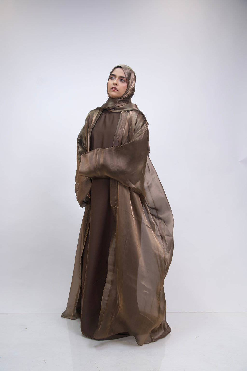 KHALEEJI ABAYAH - BROWN