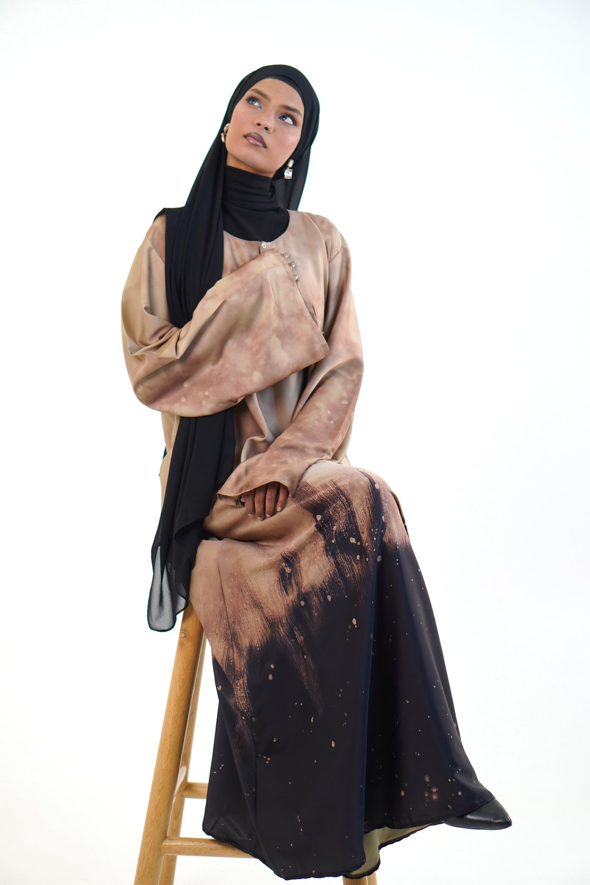 Gradient Abayah - Copper