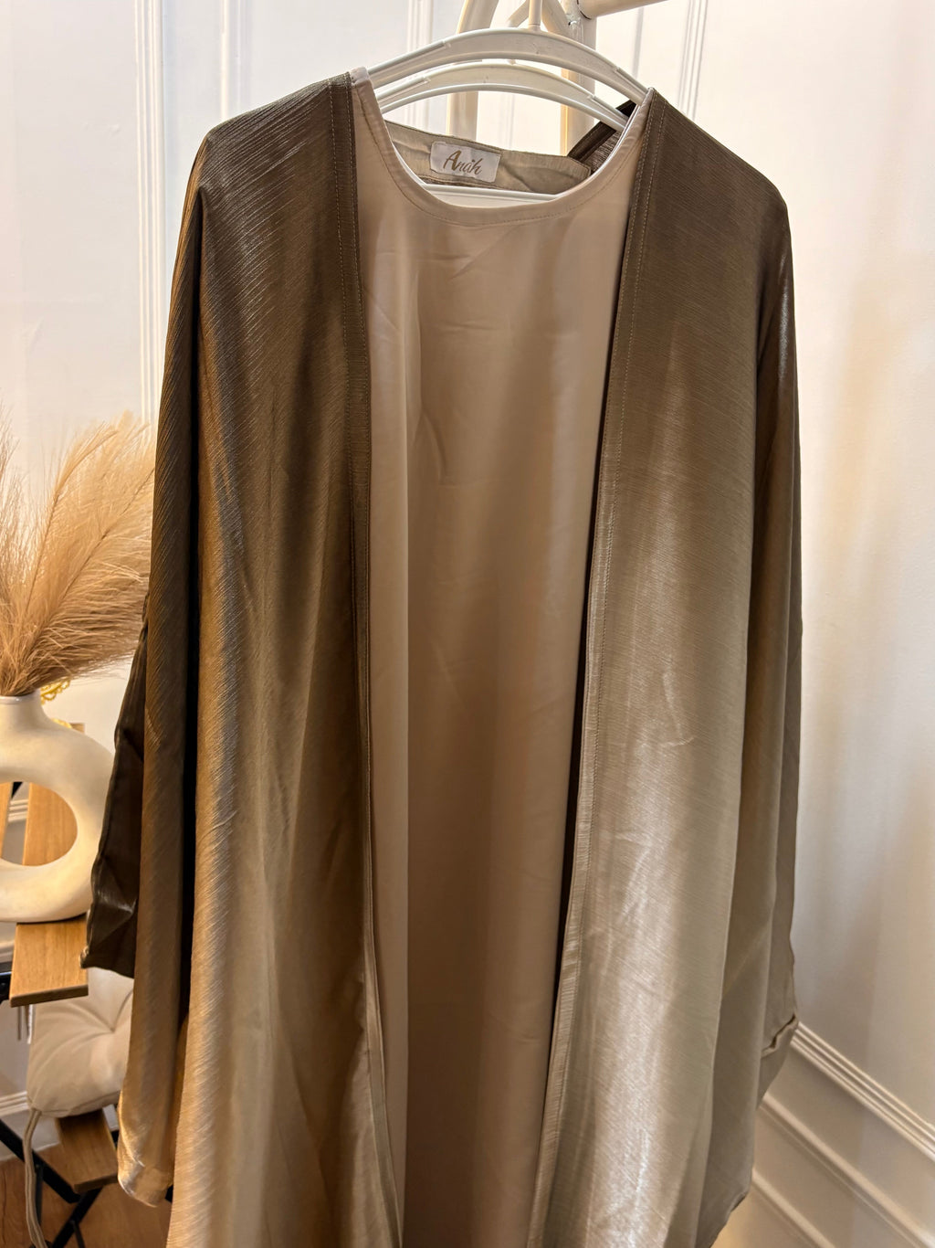 Amelia Ombre Abayah - Rich Bronze