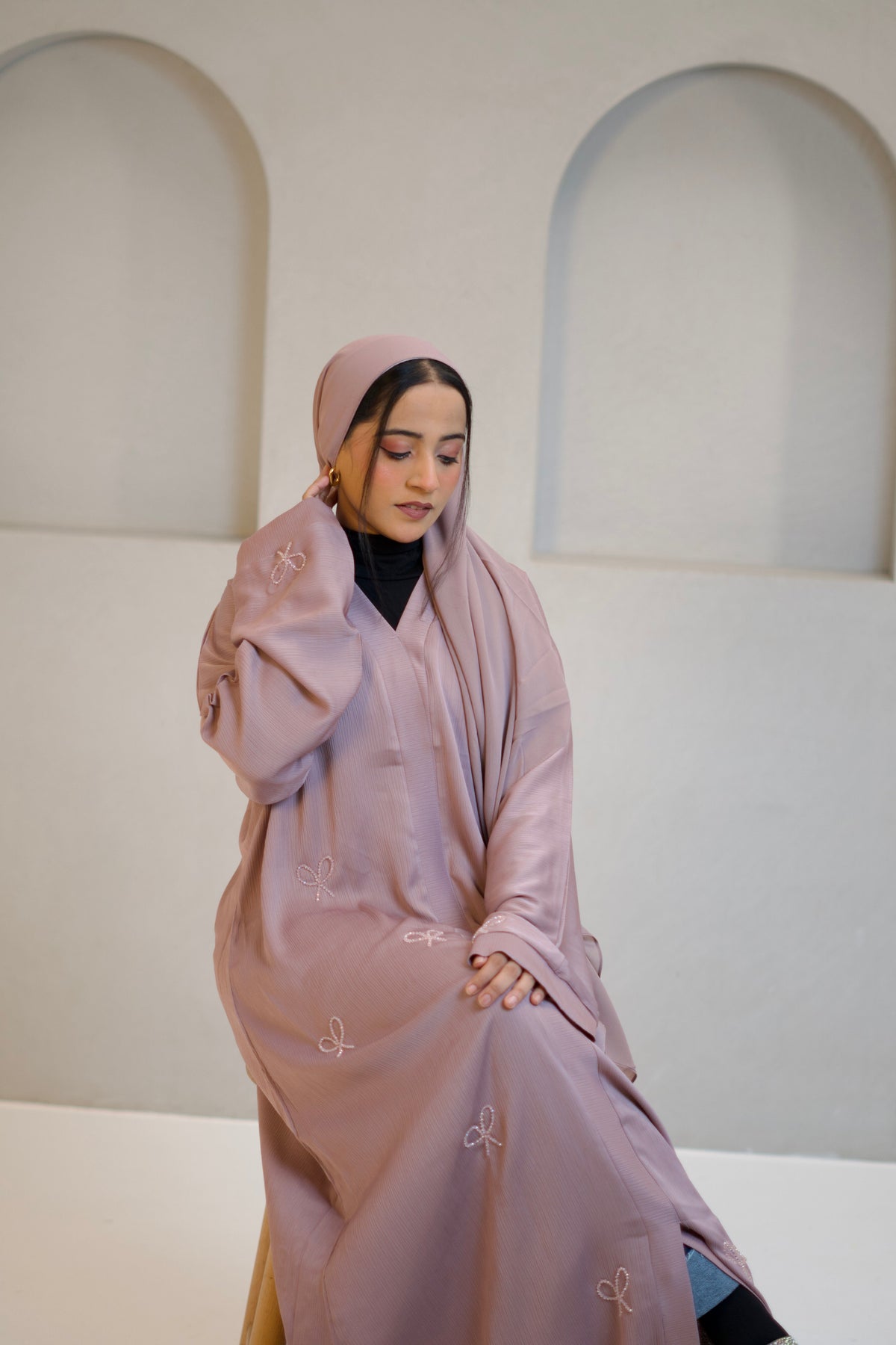 COQUETTE ABAYAH - GIRLY PINK