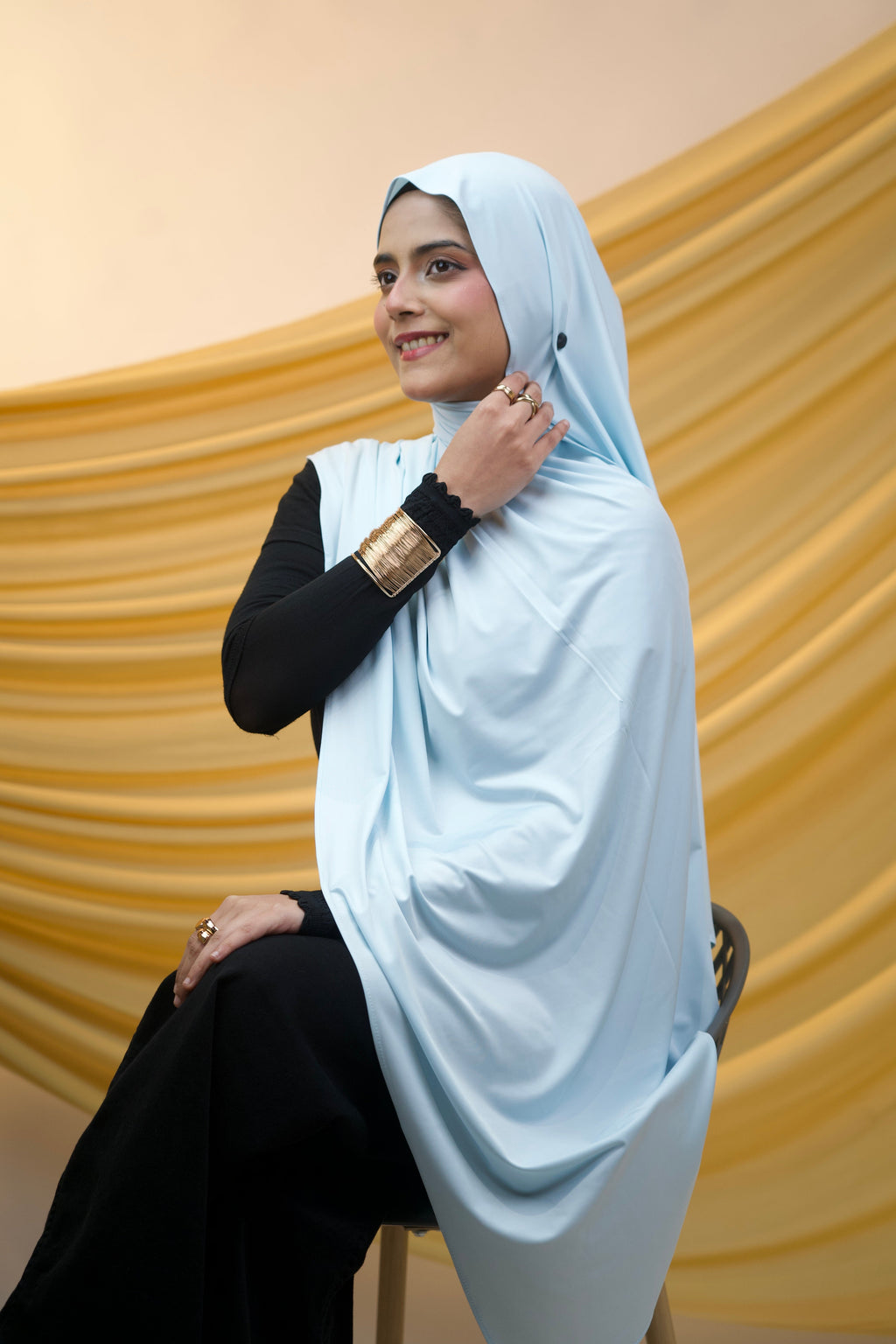 Premium Liquid Jersey - MoonBerry Blue