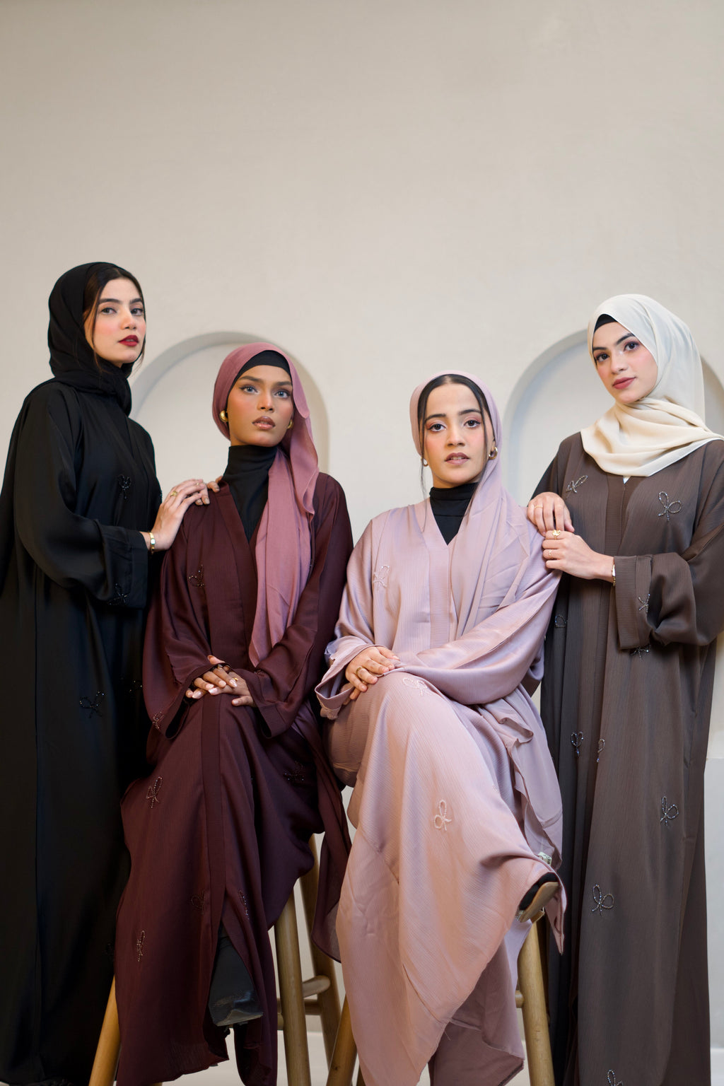 COQUETTE ABAYAH - MAROON