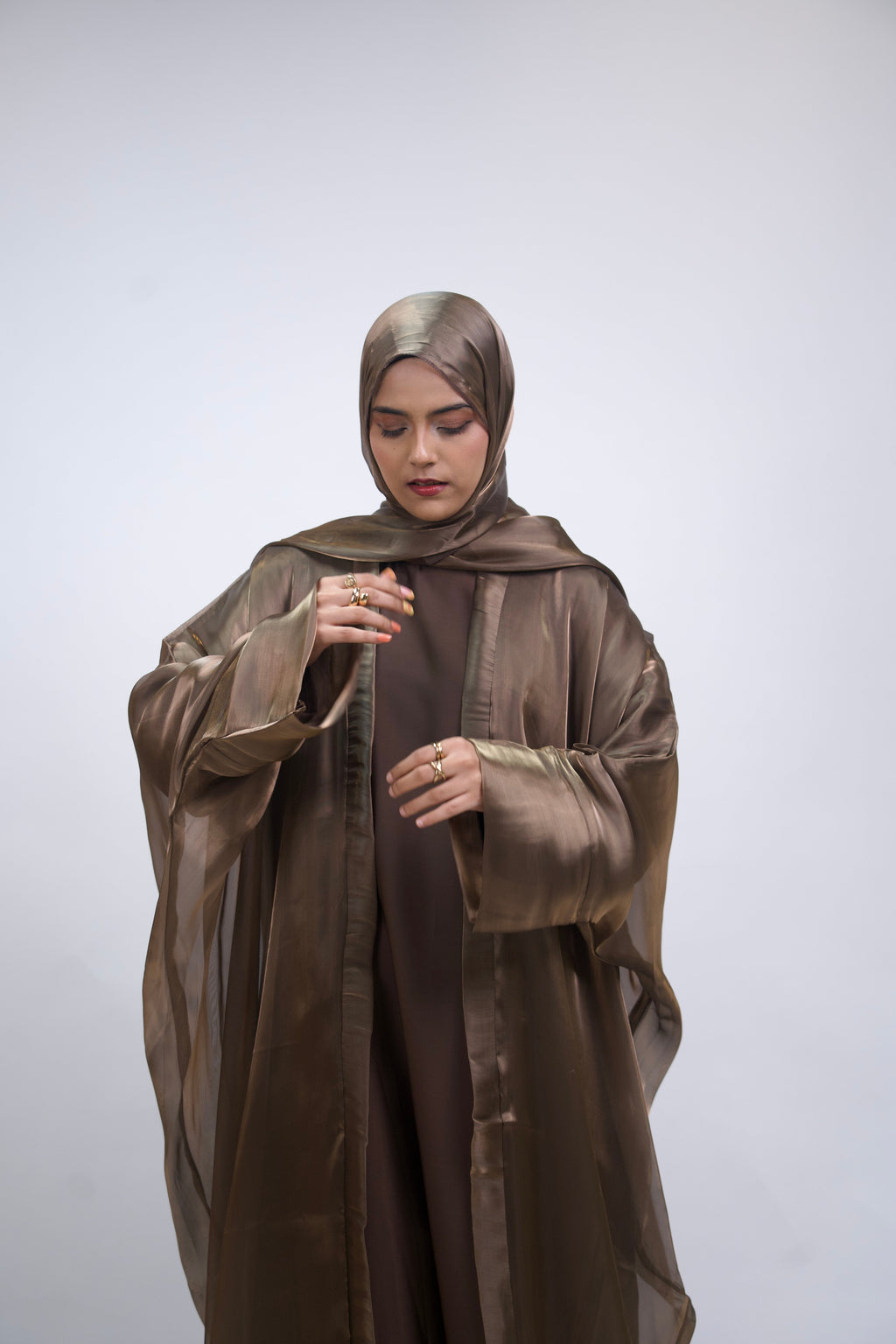KHALEEJI ABAYAH - BROWN