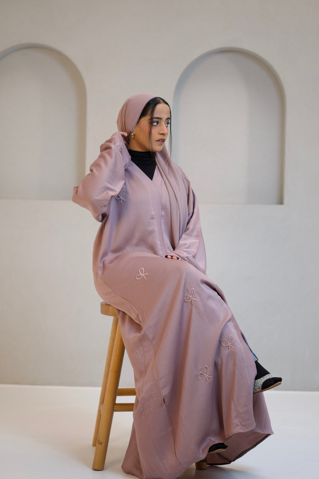COQUETTE ABAYAH - GIRLY PINK